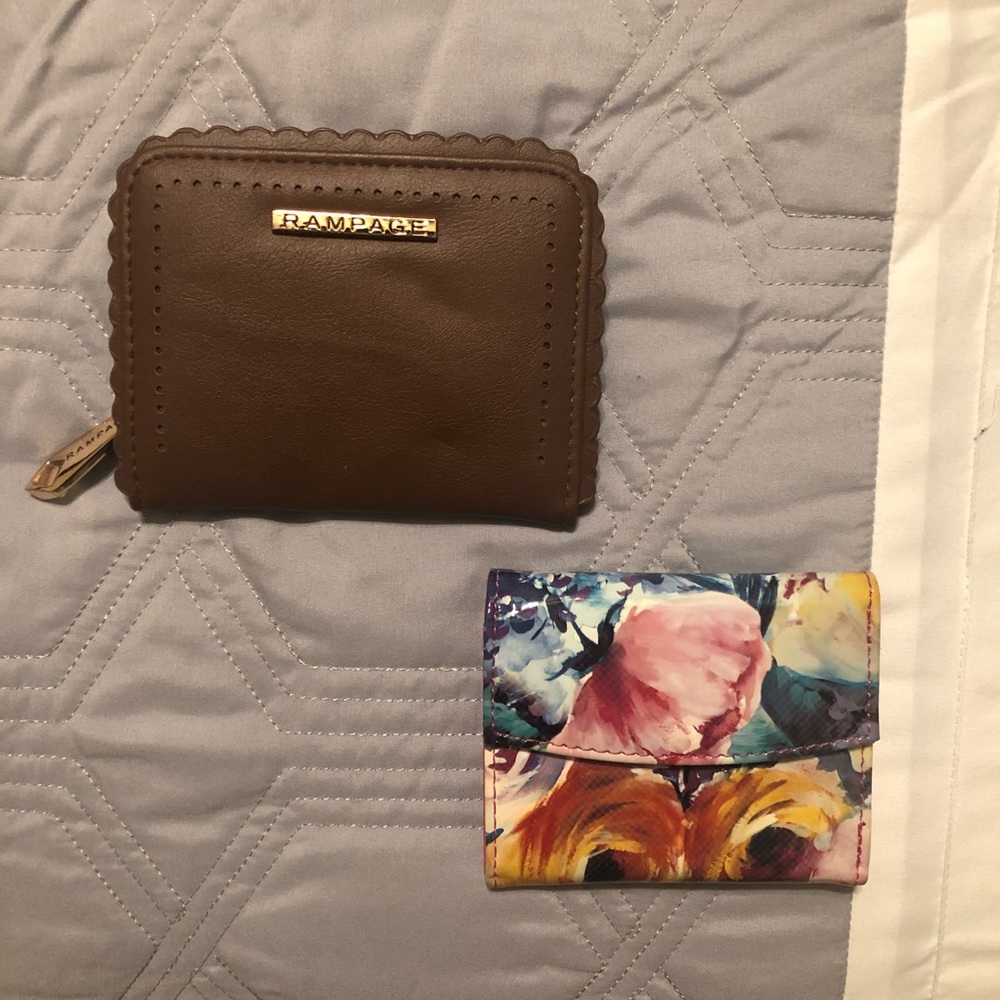 2 Cute small wallets (bundle)